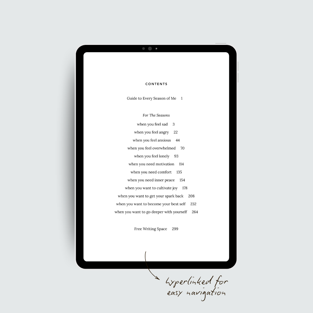 Every Season of Me Journal (Digital)