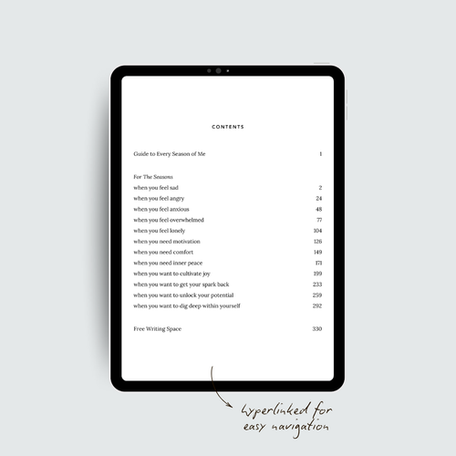 Every Season of Me Journal (Digital)